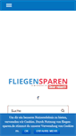 Mobile Screenshot of fliegen-sparen.de